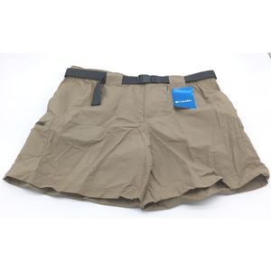 Columbia Women's Sandy River 6" Cargo Shorts Tusk Size Large